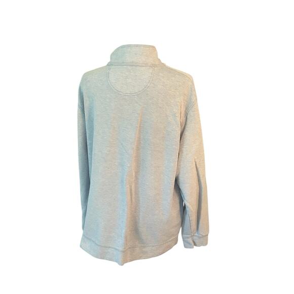 IZOD‎ SALTWATER Relaxed Classics Men’s XL 1/4 Quarter Zip Long Sleeve Sweatshirt - Picture 4 of 6
